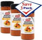 Badia Seafood Seasoning Creole Blend. 4.5 oz Pack of 3